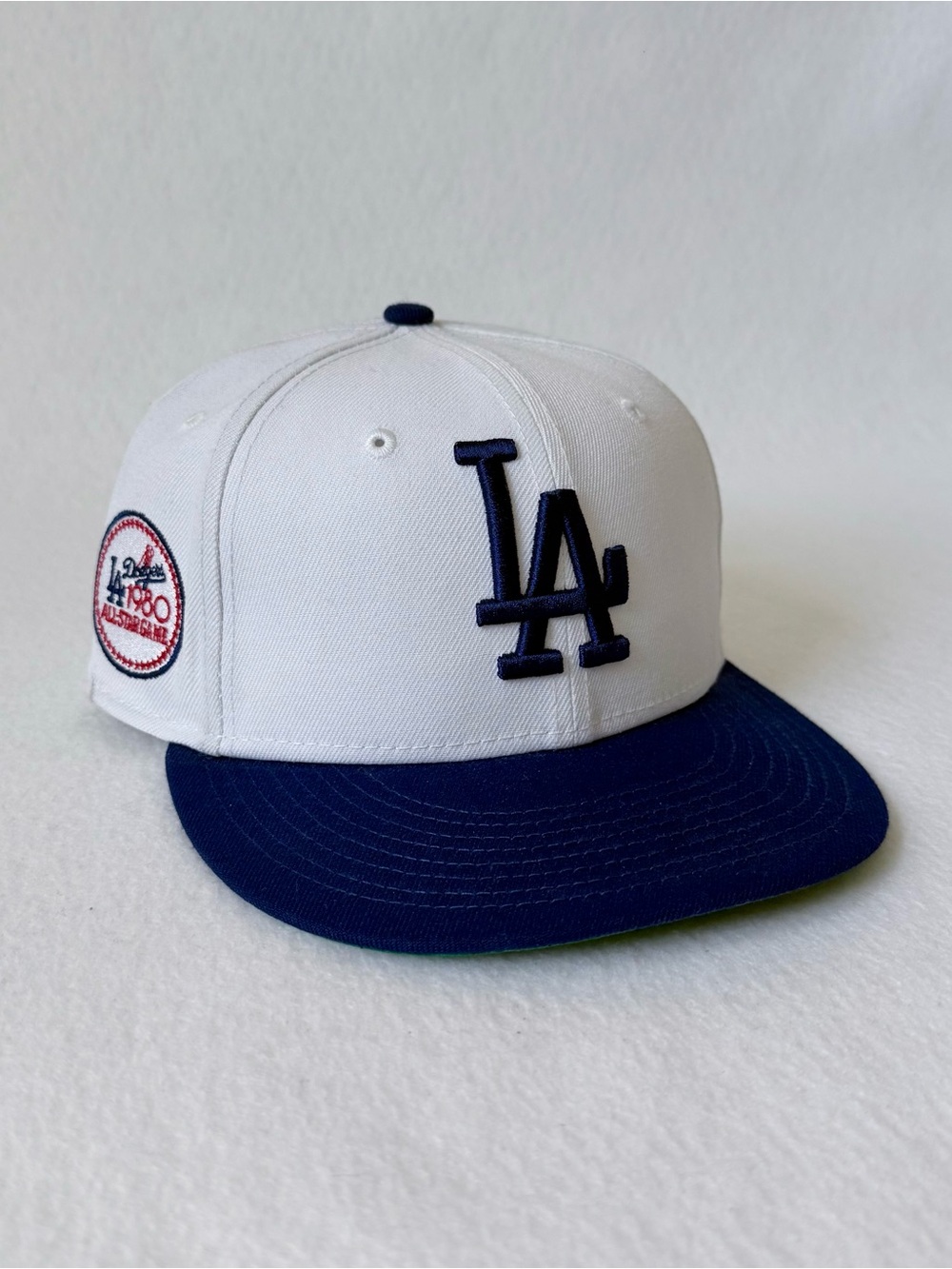 New Era White/Royal LA Dodgers 1980 All-Star Game Two-Tone Fitted Hat 59Fifty 7